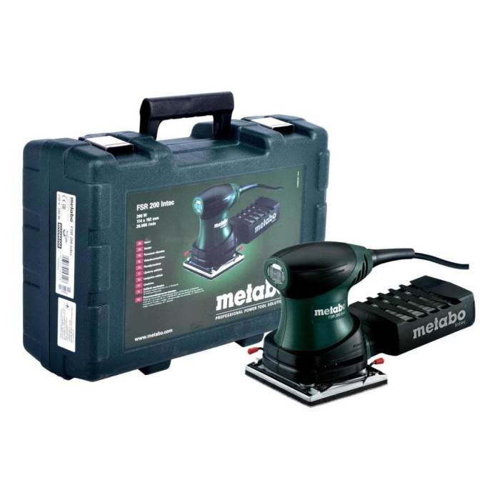 Вібраційна шліфмашина Metabo FSR 200 Intec (0.2 кВт, 114х102 мм) (600066500), фото 1