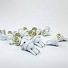 Лампи габаритів LED T10 W5W, підсвітка номера 9SMD, фото 3