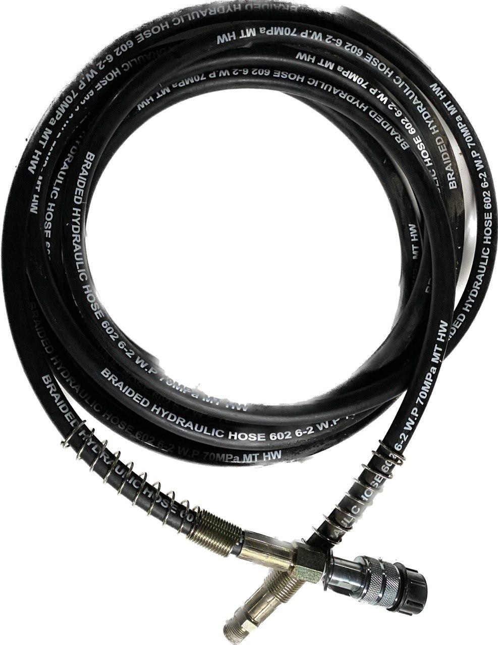 Шланг високого тиску Braided Hydraulic Hose 602 6-2 W.P 70MPa MT HW 6 метрів