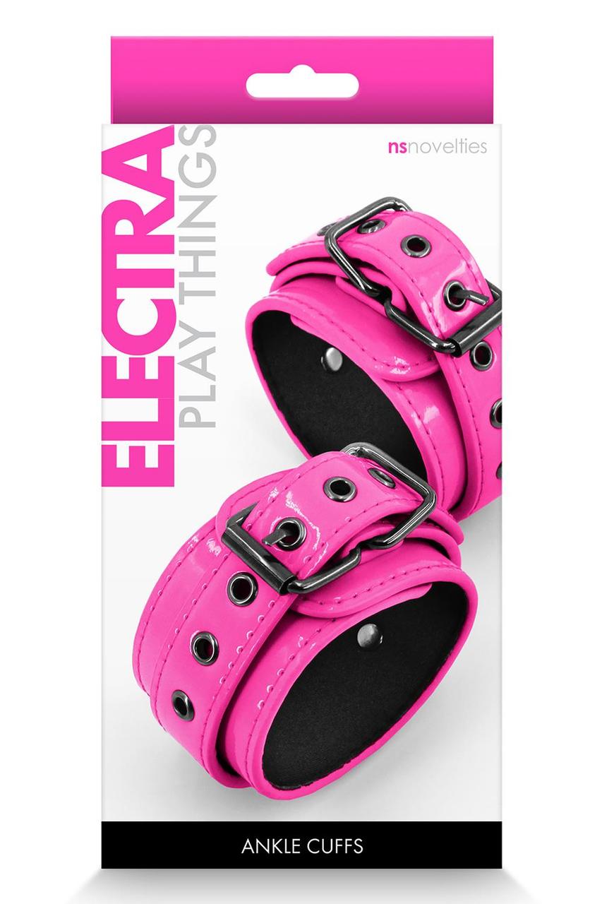 Окови рожевого кольору NS Novelties ELECTRA WRIST CUFFS Кайф, фото 1