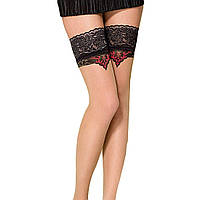 Панчохи ST105 1/2 red-Passion Кайф