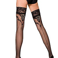 Панчохи ST108 3/4 чорні Passion Кайф