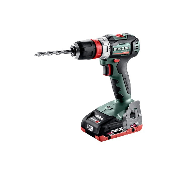 Акумуляторний дриль-шуруповерт Metabo BS 18 L BL Q (18 В, 2х4 А*год, 60 Н*м) (602327800), фото 1