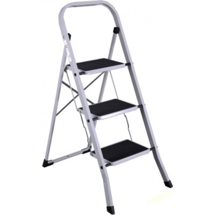 Драбина-стрем'янка EuroGold 2123 (3 сходинки), фото 1