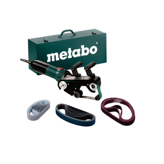 Стрічкова шліфувальна машина Metabo RBE 9-60 Set (0.9 кВт, 60 мм) (602183510), фото 1