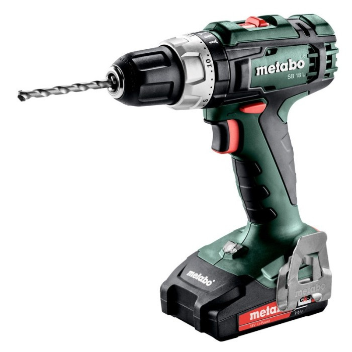 Акумуляторний ударний шуруповерт Metabo SB 18 L (18 В, 2х2 А*год) (602317500), фото 1
