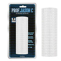 Насадка на член прозорого кольору Chisa Stroke Sleeve Кайф