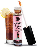 Блиск для губ з ефектом вібрації зі смаком коли Secret Play Vibrant Kiss, 6 грам Кайф