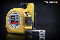 Рулетка строительная TAJIMA HI LOCK SFL25-55BL 5,5 м с держателем на ремень