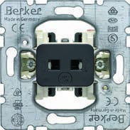 Кнопковий вимикач hotelcard, 1НВ, 2 А/250 В (механізм) Berker