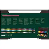 Набір олівців 120 шт Polychromos Faber-Castell (кольорові художні у дерев’яному пеналі) 110013, фото 7