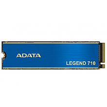 Твердотільний накопичувач SSD M.2 512Gb, ADATA LEGEND 710, PCI-E 3.0 x4, 3D TLC, 2400/1800 MB/s
