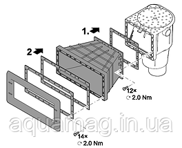 Розширення Wide mouth extension для скімера Oase ProfiSkim Wall 100, фото 4