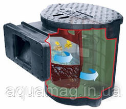 Скіммер-фільт вбудований, бортовий Savio Standard Skimmer Filter на 120 м2 для ставка, водойми, УЗВ, фото 6