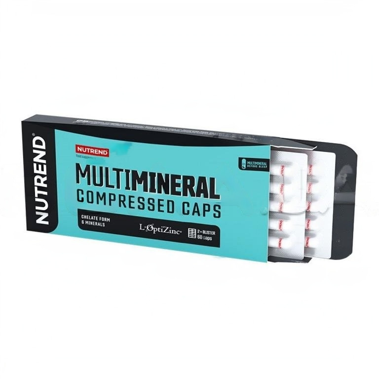 Nutrend Multimineral Compressed 60 caps - фото 1 - id-p527974905