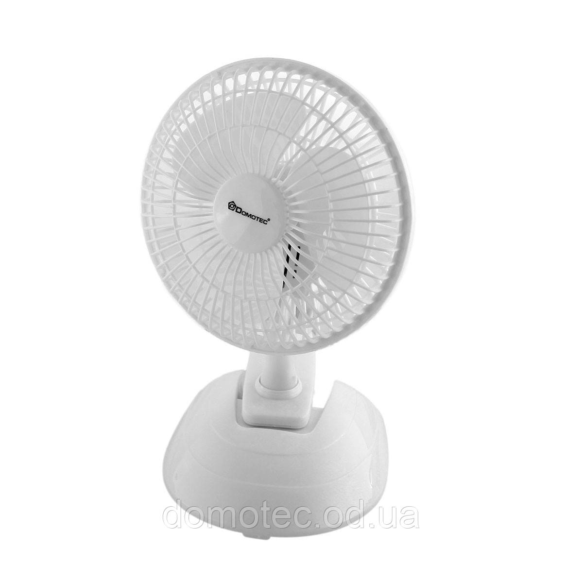 Настільний вентилятор MS-1623 Fan 6" (2в1 підставка + прищіпка)