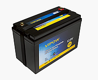 DR Аккумуляторная батарея Vipow LiFePO4 12,8V 100Ah со встроенной ВМS платой 80A