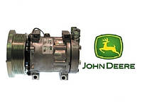 Компрессор кондиционера SD7H15 133 мм. 8PV на технику John Deere SANDEN 4698, SANDEN 4698
