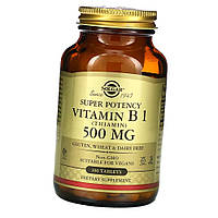 Вітамін Б1 Solgar Vitamin B1 500 mg 100 таблеток