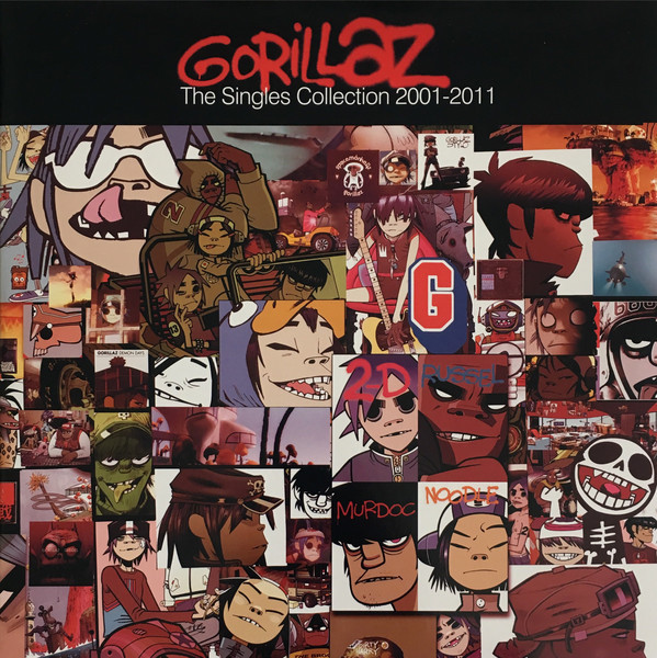 Gorillaz — The Singles Collection 8 LP Boxset Parlophone/EU Mint Вінілова пластинка (art.238159)