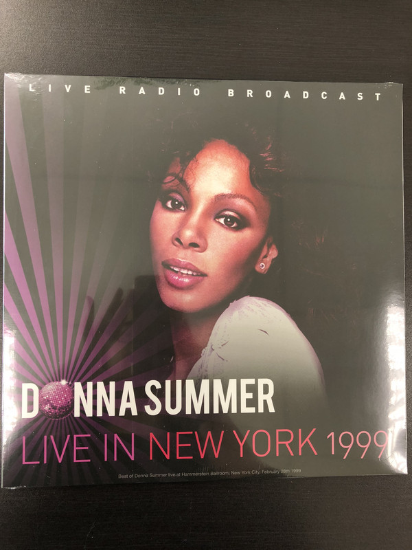 Donna Summer — Live New York 1999 2018 (Cl75136) Cult Legends/EU Mint Вінілова пластинка (art.239650)