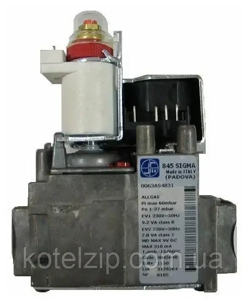 Газовий клапан до котла Westen Baxi 5653610 Sit 0.845.131 0.845.048