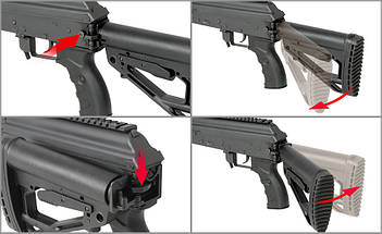 Страйкбольний автомат АК-12 AT-AK12-ME MOSFET ENHANCED [Arcturus ...