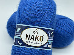 Mohair Delicate Nako-6121 насичений синій