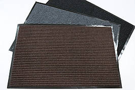 Придверний килимок з ворсовим покриттям "Смуга" 40 * 60 см