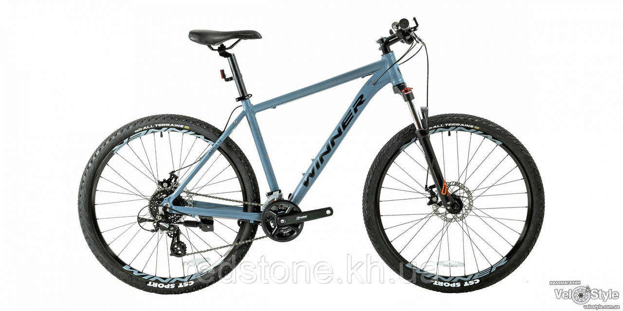 Велосипед WINNER IMPULSE 27,5 (2022) сірий розмір 19"