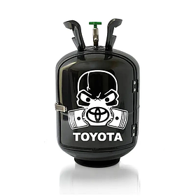Бочка міні-бар подарунковий набір для автомобіліста "Toyota" Чорний