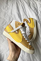 Кроссовки Nike Blazer Mid '77 Jumbo Beige/Yellow