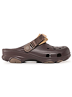 Мужские шлепанцы Кроксы Crocs Original Коричневые 206340-206