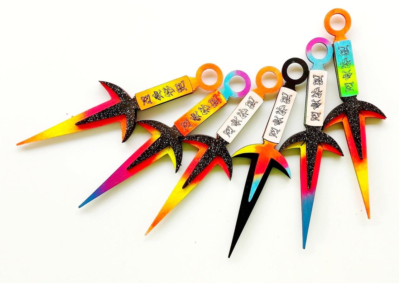 Дерев’яний сувенірний ніж Кунай наруто