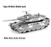 Металлический 3D конструктор танк Type 10 Main Battle Tank
