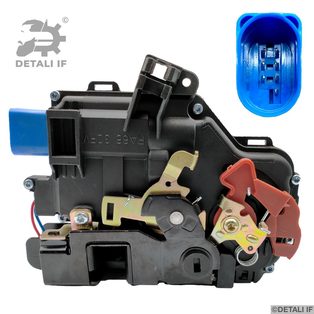 Замок правий задній Touareg Volkswagen 7L0839016 7L0839016D, фото 1