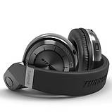 Бездротові Bluetooth-навушники Bluedio T2+, чорні, фото 4