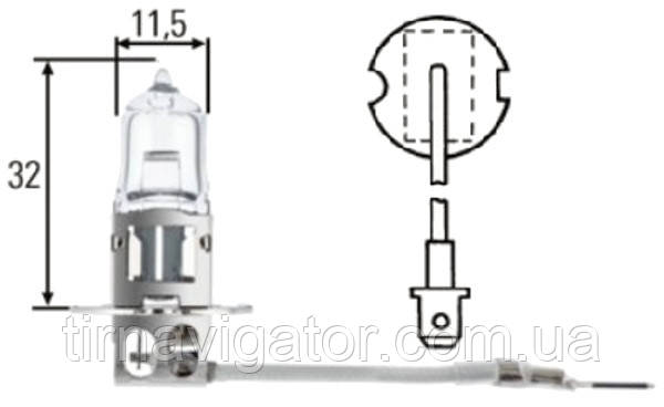 H3 24V 70W MEGA, фото 1