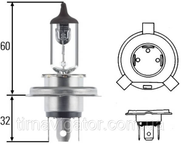 H4 24V 75/70W HELLA