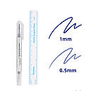 Маркер хірургічний, косметологічний стерильний двосторонній із лінійкою, TondausTM, товщина пера 0,5-1 мм, фото 5