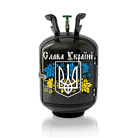 Бочка мини-бар для отдыха командиру роты на подарок "Слава Украине" Черный