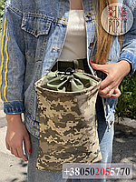 Підсумок для використаних магазинів АК, камуфляж-піксель, кріплення Молле, сумка для скидання магазинів АК
