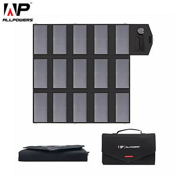 Складана сонячна панель ALLPOWERS 100 W 18 V (Polycrystalline cells)