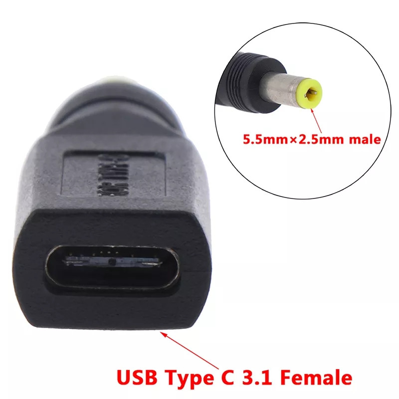 Перехідник живлення для роутера, для Wi-fi Type-C на DC 5.5х2.5