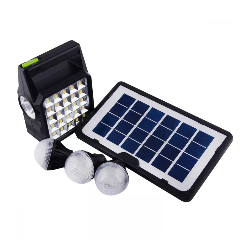 Багатофункціональний Led-ліхтар із сонячною панеллю