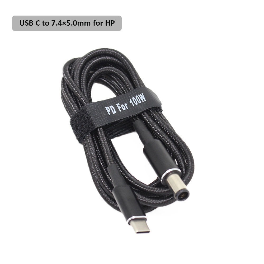 Кабель для зарядки HP 100W Type-C на DC 7.4×5.0