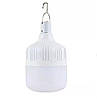 Лампа з акумулятором 80W LED Lamp White працює автономно 4 години, фото 2