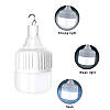 Лампа з акумулятором 80W LED Lamp White працює автономно 4 години, фото 4