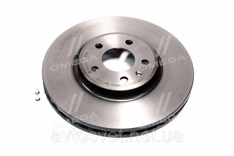 Диск гальмівний передн. (вир-во BREMBO) 09.A758.11 (Kr)