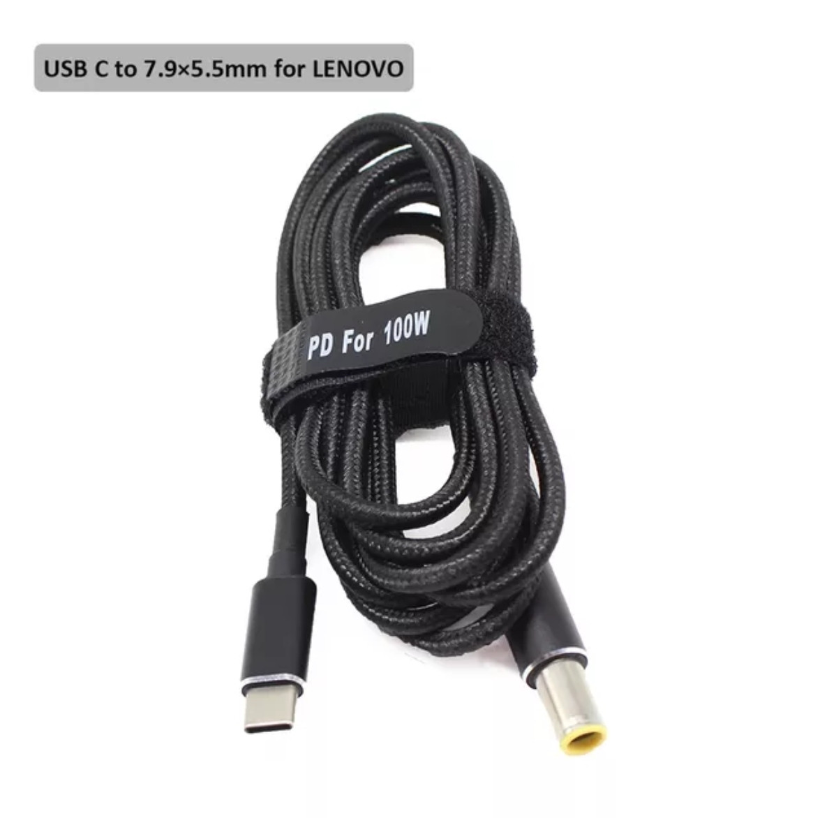 Кабель для зарядки Lenovo 100W Type-C на DC 7.9×5.5